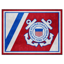 Load image into Gallery viewer, U.S. Coast Guard 8&#39; x 10&#39; Plush Rug*