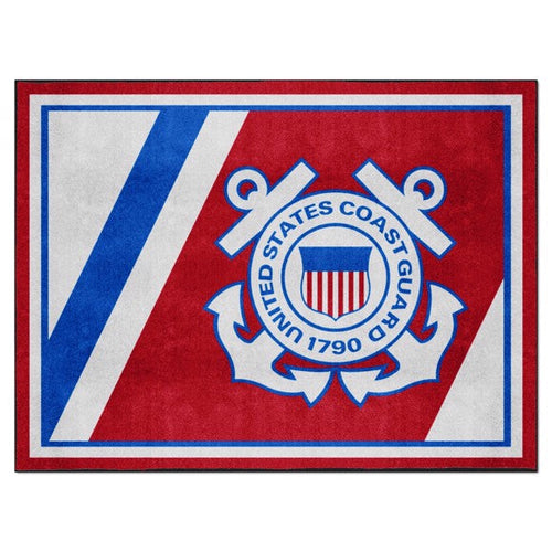 U.S. Coast Guard 8' x 10' Plush Rug*