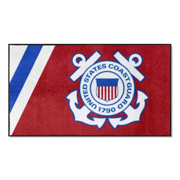 U.S. Coast Guard 3' x 5' Plush Rug*