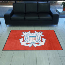 Load image into Gallery viewer, U.S. Coast Guard 4X6 Logo Mat - Landscape