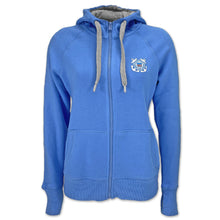 Load image into Gallery viewer, Coast Guard Ladies Victory Full Zip Hood (Columbia Blue)