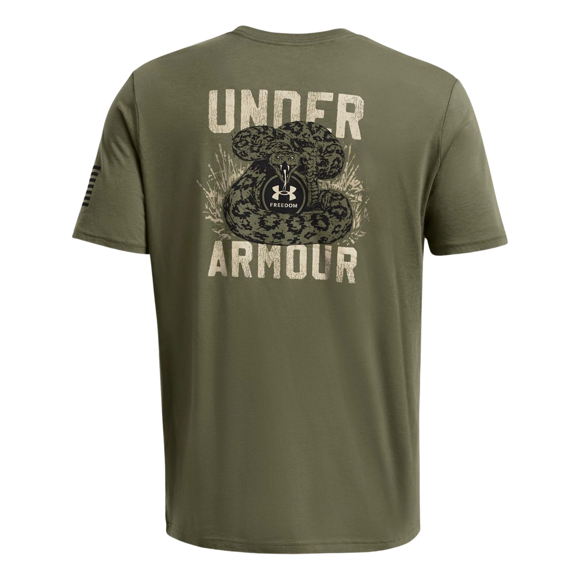 Under Armour Freedom Mission Made T Shirt OD Green