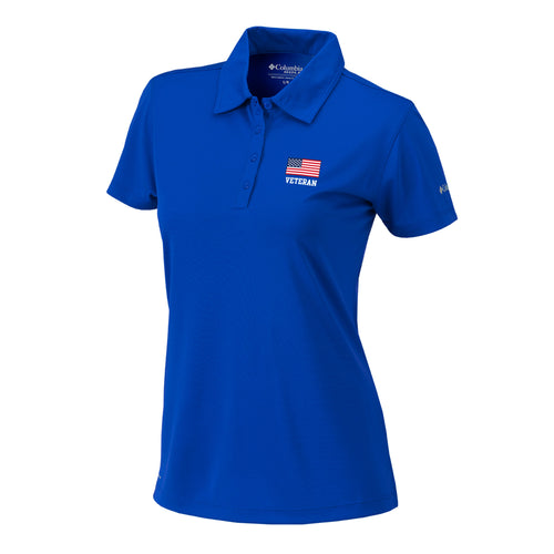 Veteran Women's Columbia Birdie Polo