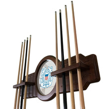 Load image into Gallery viewer, Coast Guard Seal Solid Wood Cue Rack