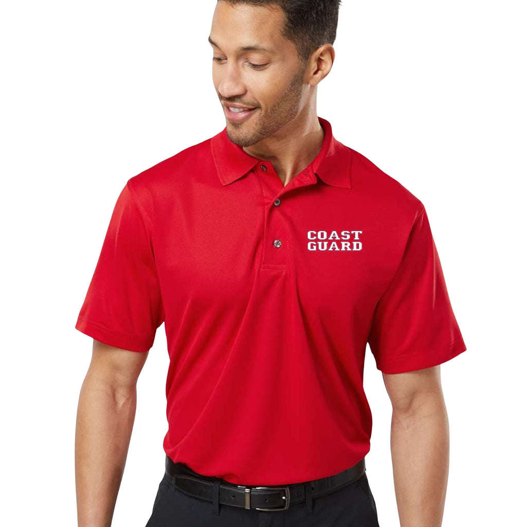 Coast Guard Block Performance Polo