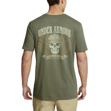 Load image into Gallery viewer, Under Armour Freedom Skull T-Shirt (OD Green)