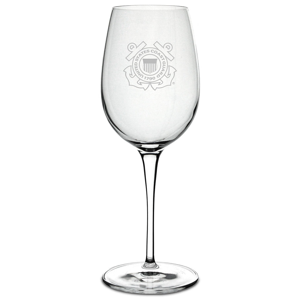 Coast Guard Luigi Bormioli 12oz White Wine Glass*