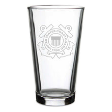 Load image into Gallery viewer, US Coast Guard 16oz Pub Glass