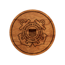 Load image into Gallery viewer, Coast Guard Seal Coaster