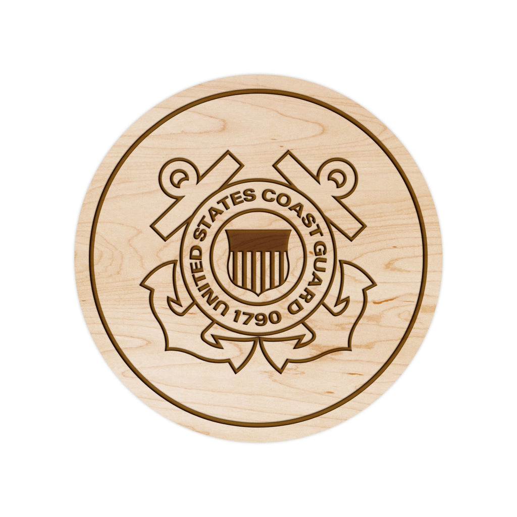 Coast Guard Seal Coaster