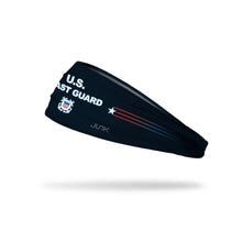 Load image into Gallery viewer, Coast Guard Woodmark Navy Headband