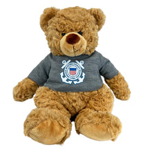 Load image into Gallery viewer, Coast Guard Cuddle Buddies Bear (Brown)