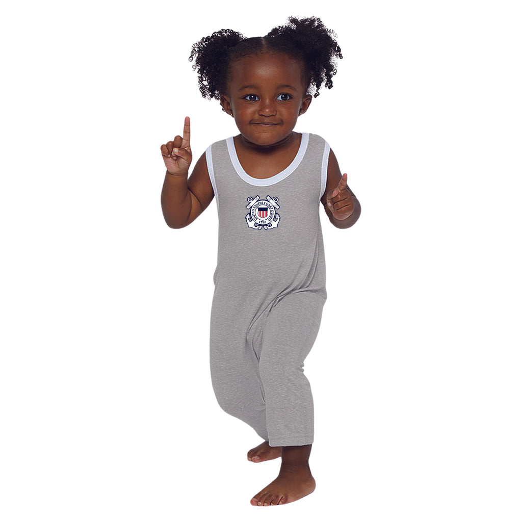 Coast Guard Seal Infant Tank Romper