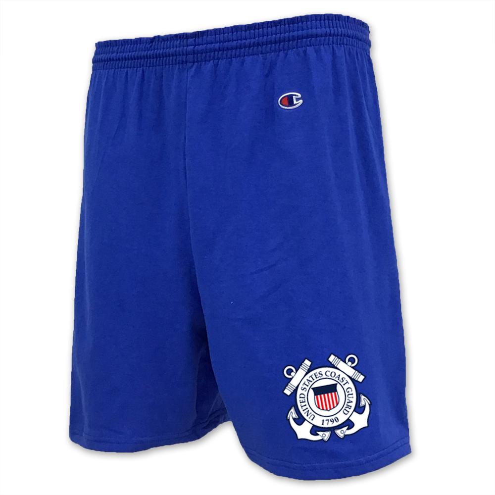 Coast Guard Champion Seal Logo Cotton Short