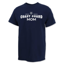 Load image into Gallery viewer, Coast Guard Mom T-Shirt (Navy)