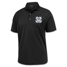 Load image into Gallery viewer, Coast Guard Seal Performance Polo