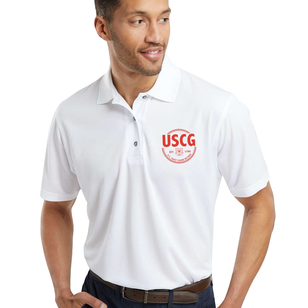 Coast Guard Retired Performance Polo