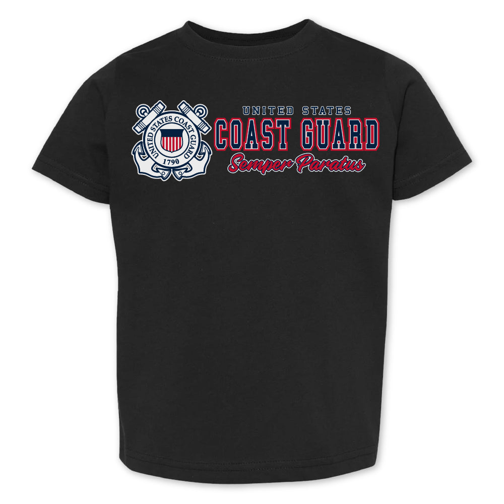 Coast Guard Toddler Full Chest T-Shirt