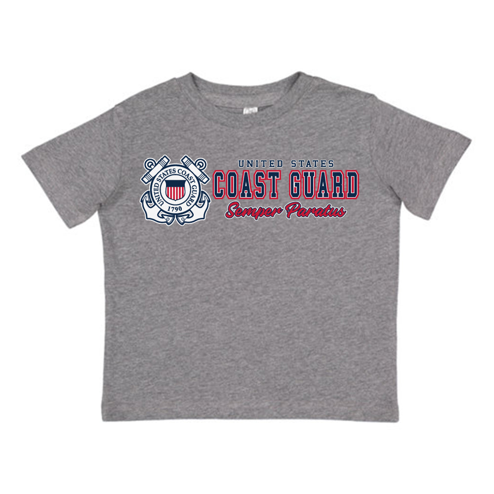 Coast Guard Toddler Full Chest T-Shirt