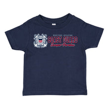 Load image into Gallery viewer, Coast Guard Toddler Full Chest T-Shirt