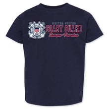 Load image into Gallery viewer, Coast Guard Toddler Full Chest T-Shirt