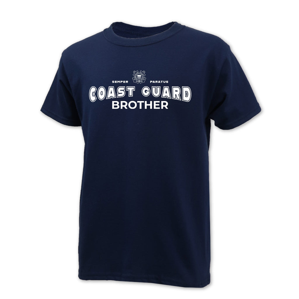 Coast Guard Youth Brother T-Shirt (Navy)