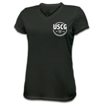 Load image into Gallery viewer, Coast Guard Ladies Retired Performance T-Shirt