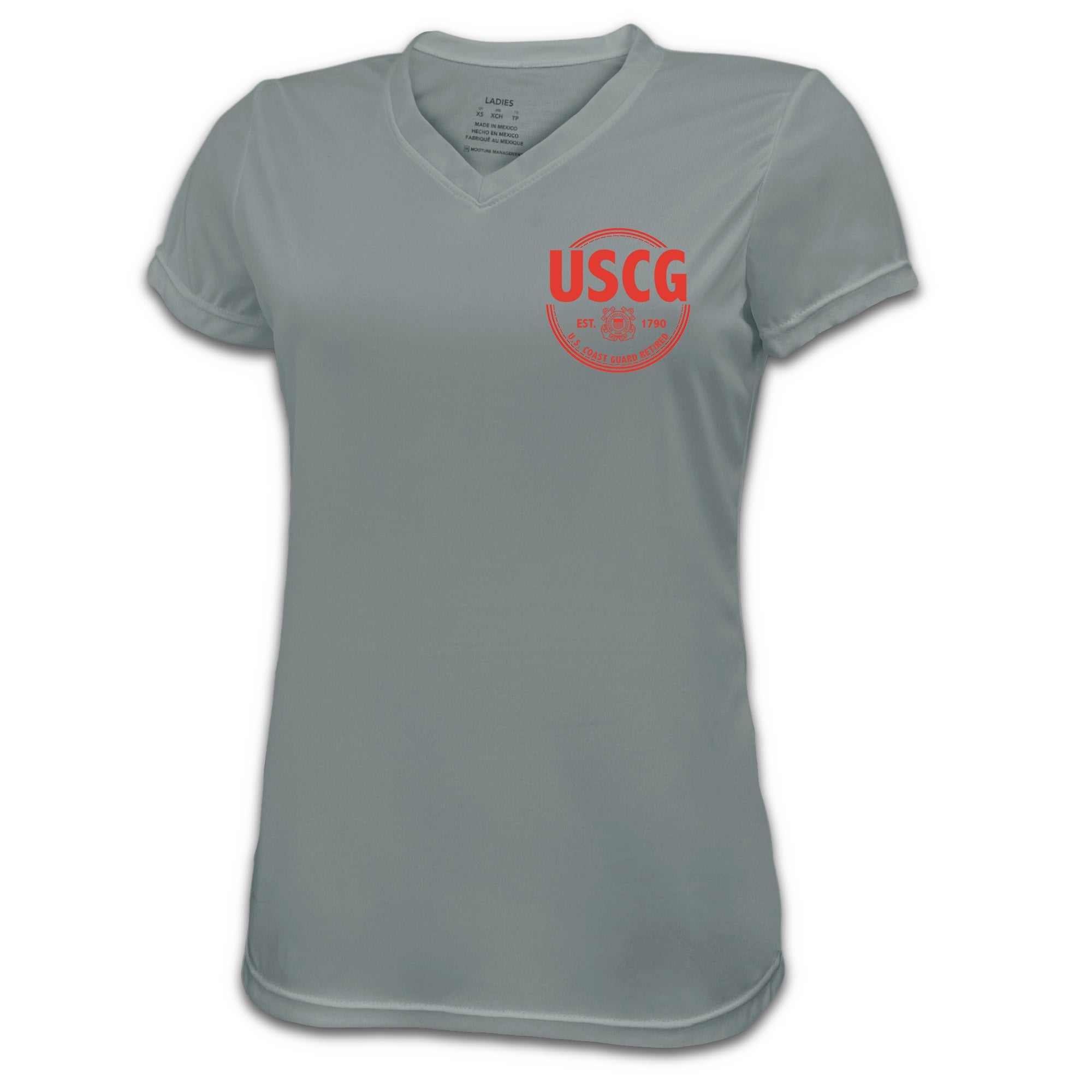 Coast Guard Ladies Retired Performance T-Shirt