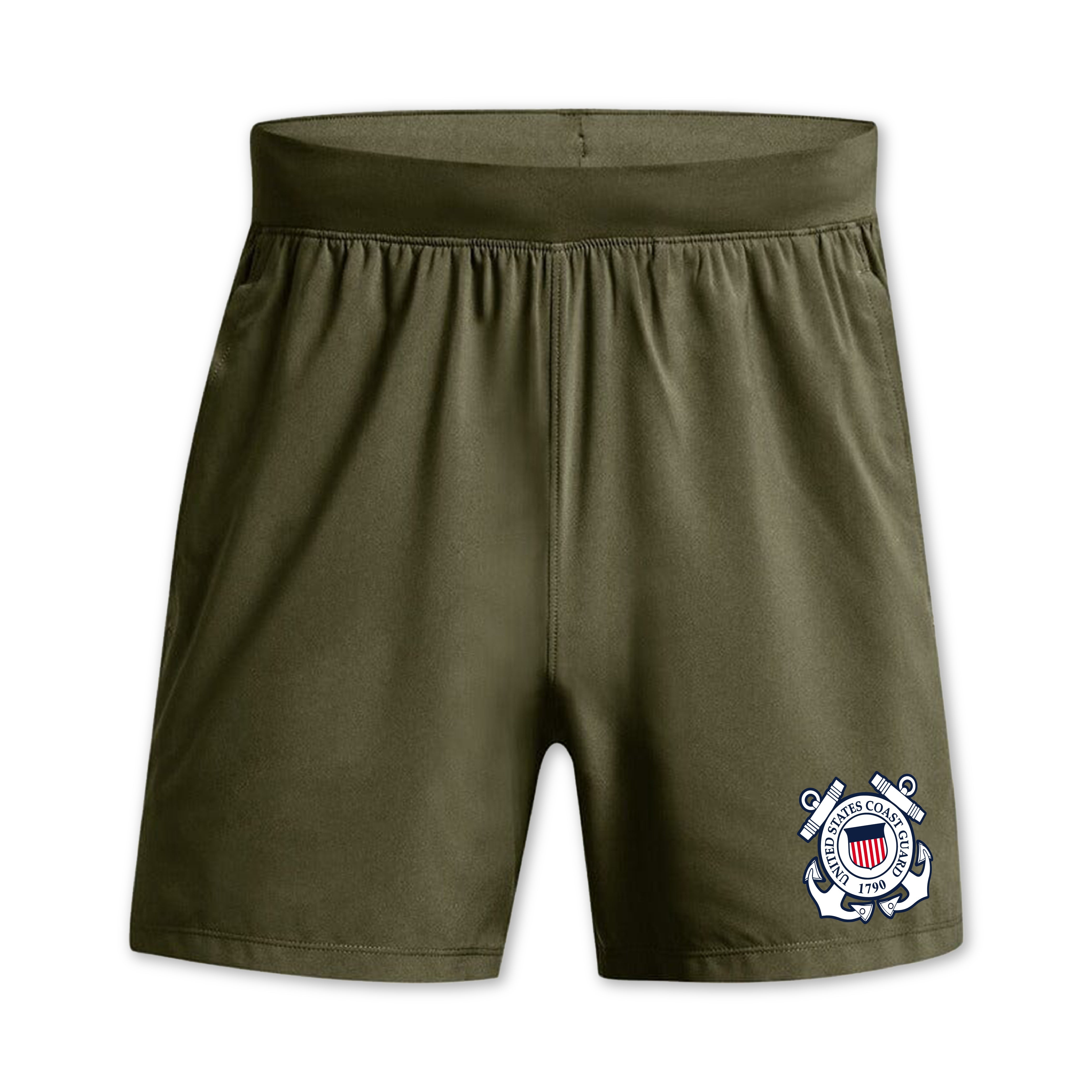 Coast Guard Seal Men's Under Armour Tactical Academy 5" Shorts