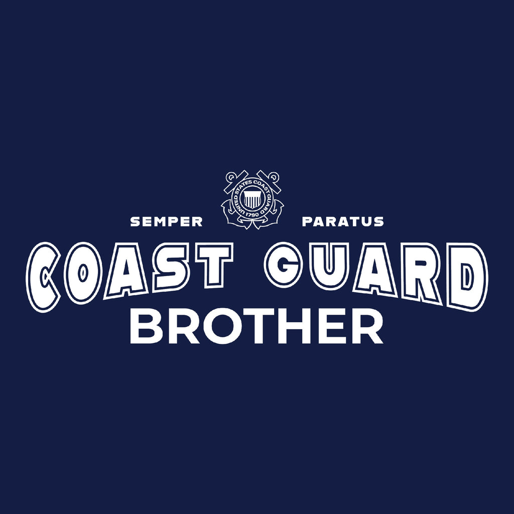 Coast Guard Youth Brother T-Shirt (Navy)