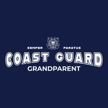 Load image into Gallery viewer, Coast Guard Grandparent Ladies T-Shirt (Navy)