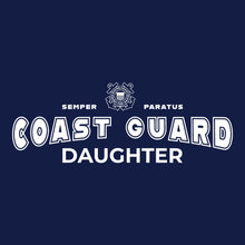 Load image into Gallery viewer, Coast Guard Daughter Youth T-Shirt (Navy)