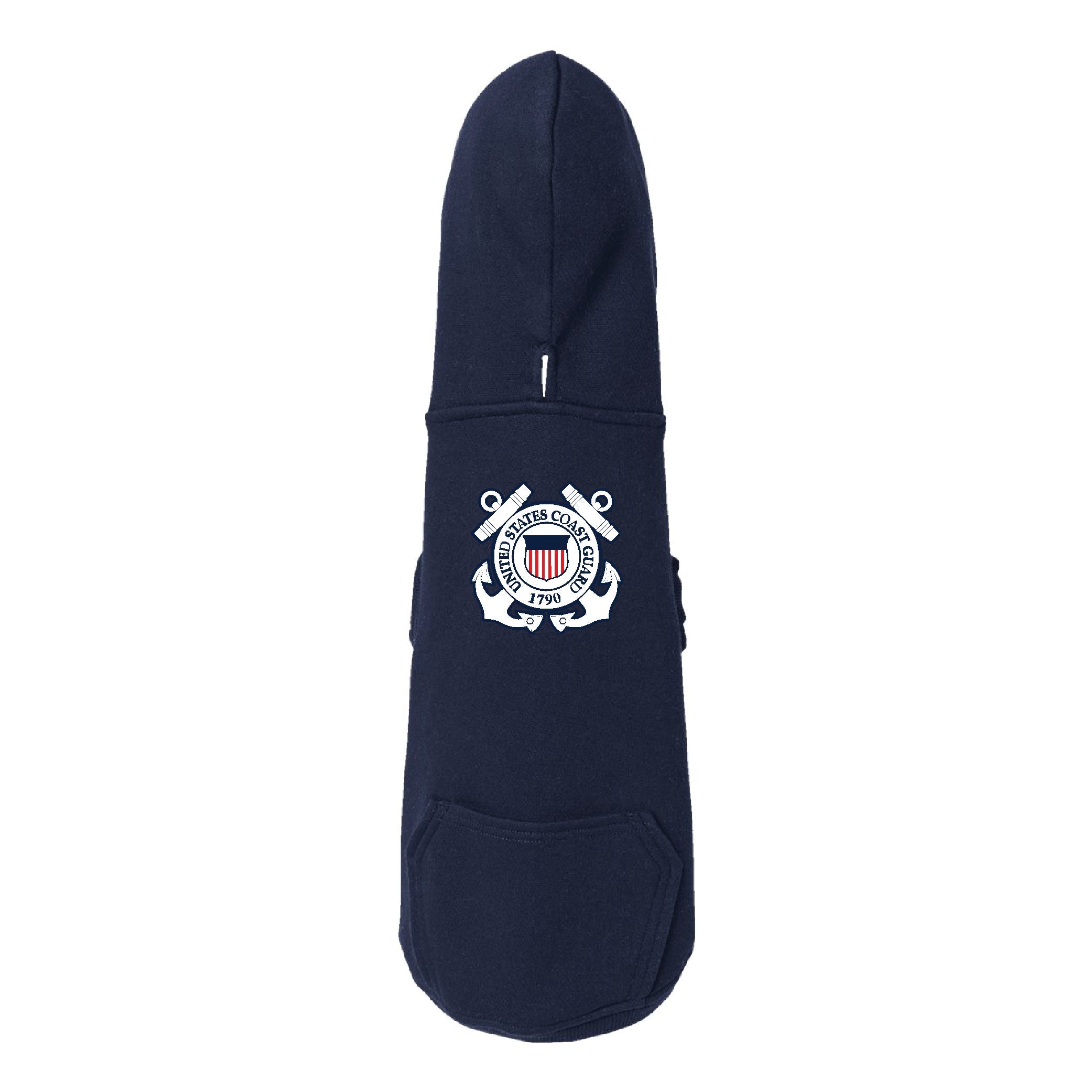 Coast Guard Seal Dog Hoodie