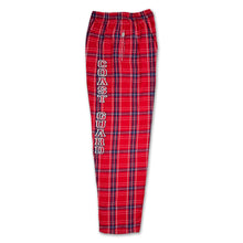 Load image into Gallery viewer, Coast Guard 2C Flannel Pants (Red/Blue)