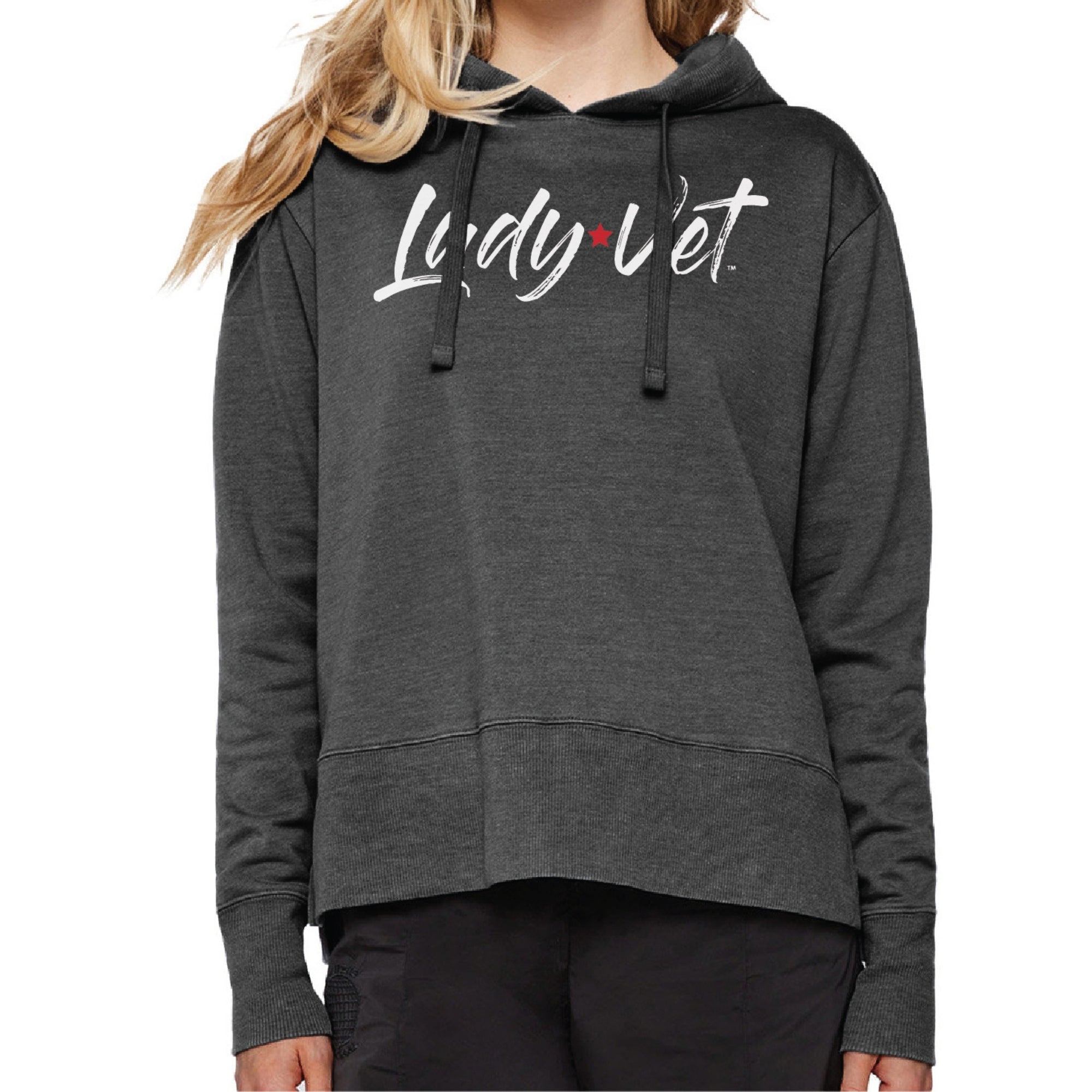 Coast Guard Lady Vet Ladies Hood