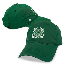 Load image into Gallery viewer, Coast Guard Seal Shamrock Hat