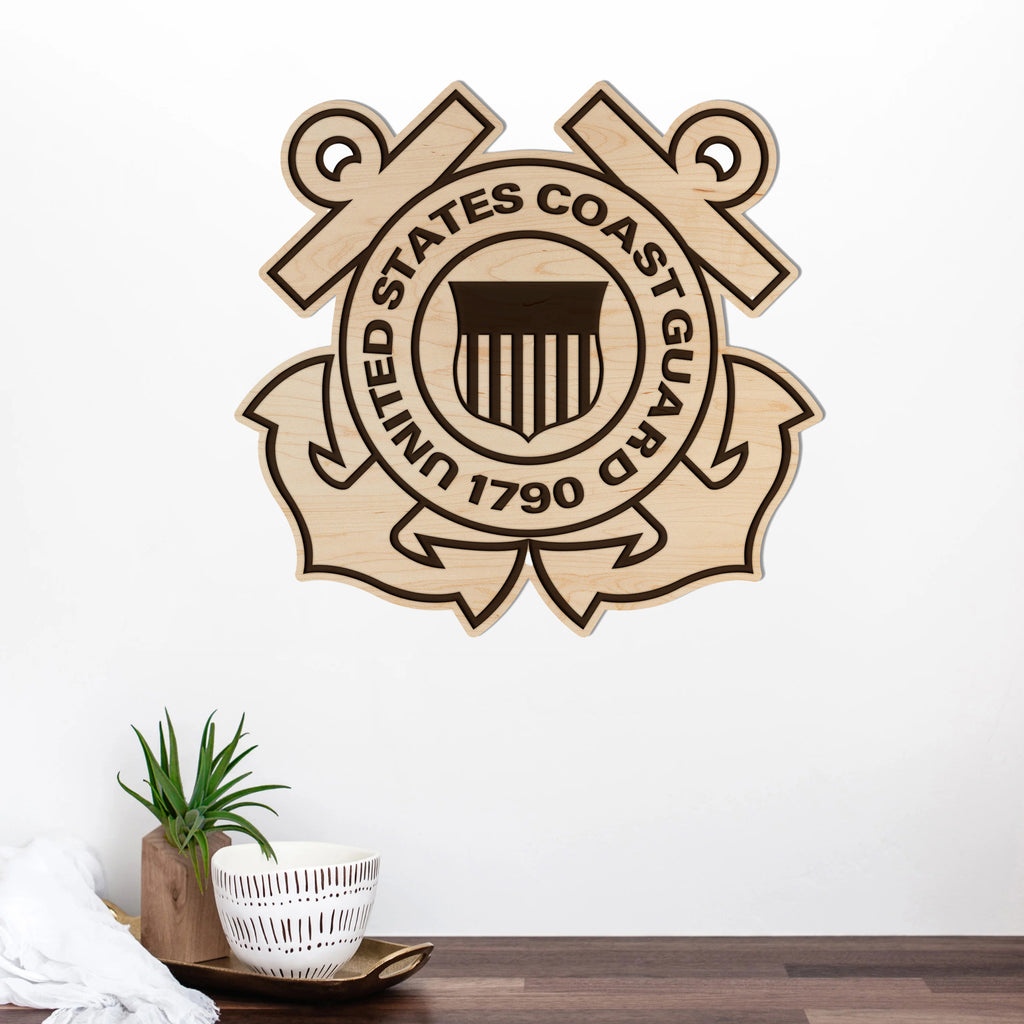 Coast Guard Seal Wall Hanging*