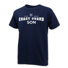 Load image into Gallery viewer, Coast Guard Son Youth T-Shirt (Navy)