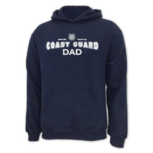 Load image into Gallery viewer, Coast Guard Dad Hood (Navy)