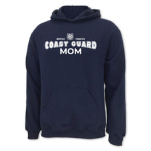 Load image into Gallery viewer, Coast Guard Mom Hood (Navy)