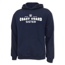 Load image into Gallery viewer, Coast Guard Sister Hood (Navy)