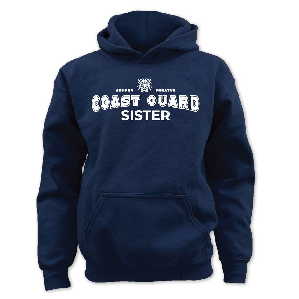 Coast Guard Sister Youth Hood (Navy)