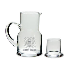 Load image into Gallery viewer, Coast Guard Seal 28oz Executive Water Carafe*