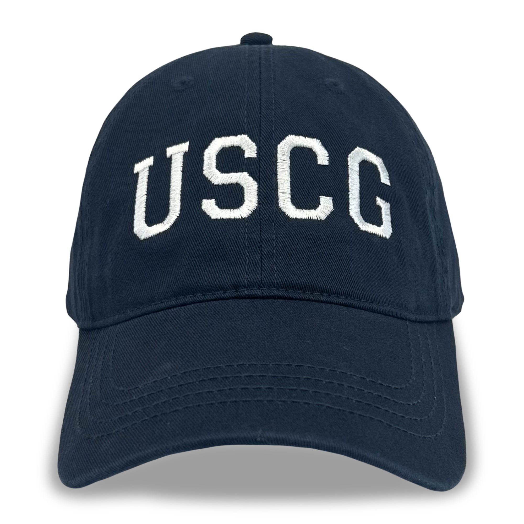 USCG Arch Relaxed Fit Hat (Navy/White)