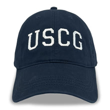 Load image into Gallery viewer, USCG Arch Relaxed Fit Hat (Navy/White)