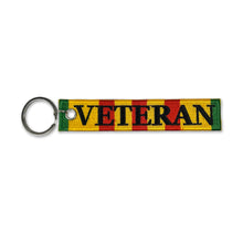 Load image into Gallery viewer, Vietnam Veteran Double Sided Embroidered Key Chain