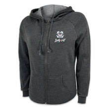 Load image into Gallery viewer, Coast Guard Lady Vet Ladies Full Zip Hood (4 colors available)