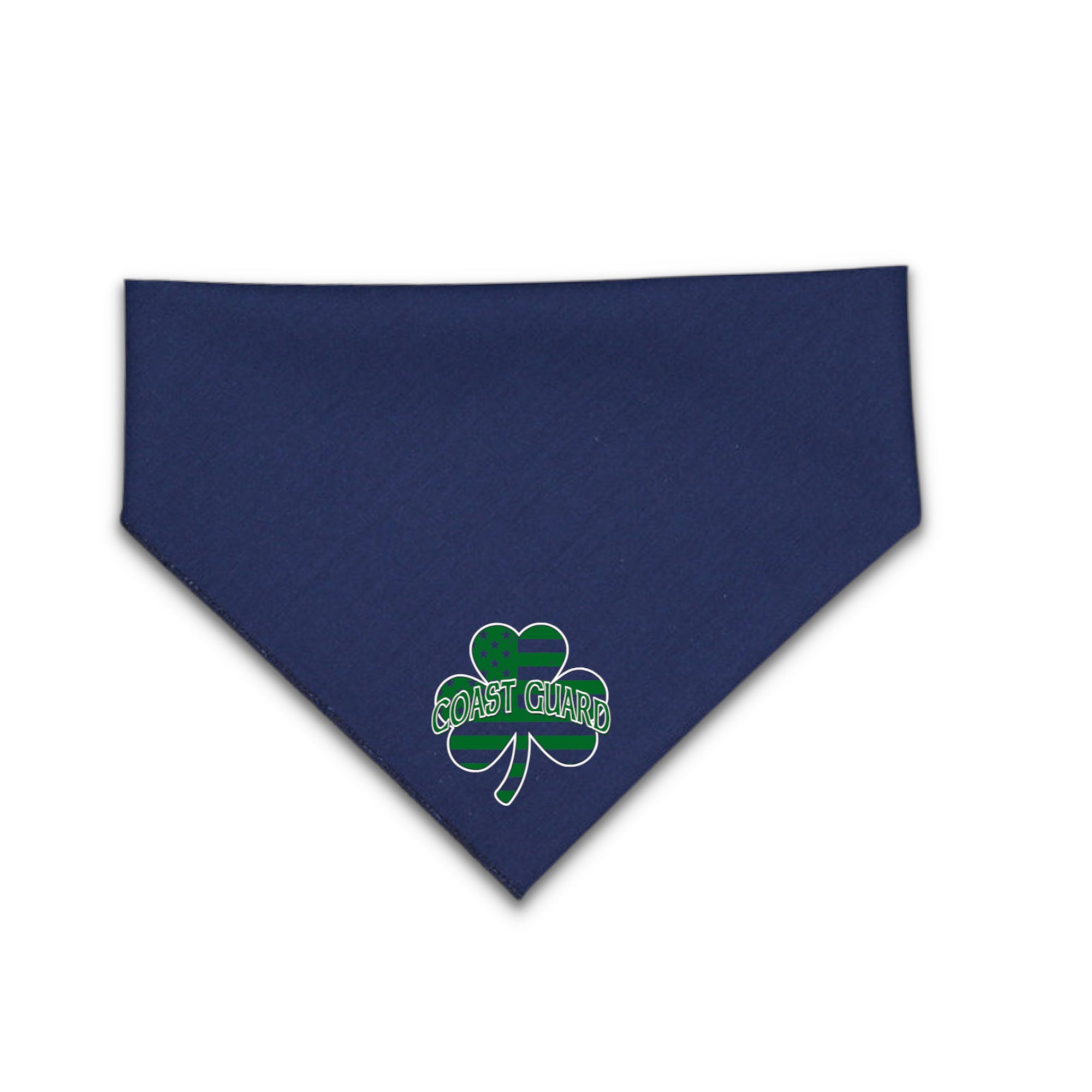 Coast Guard Shamrock Dog Bandana