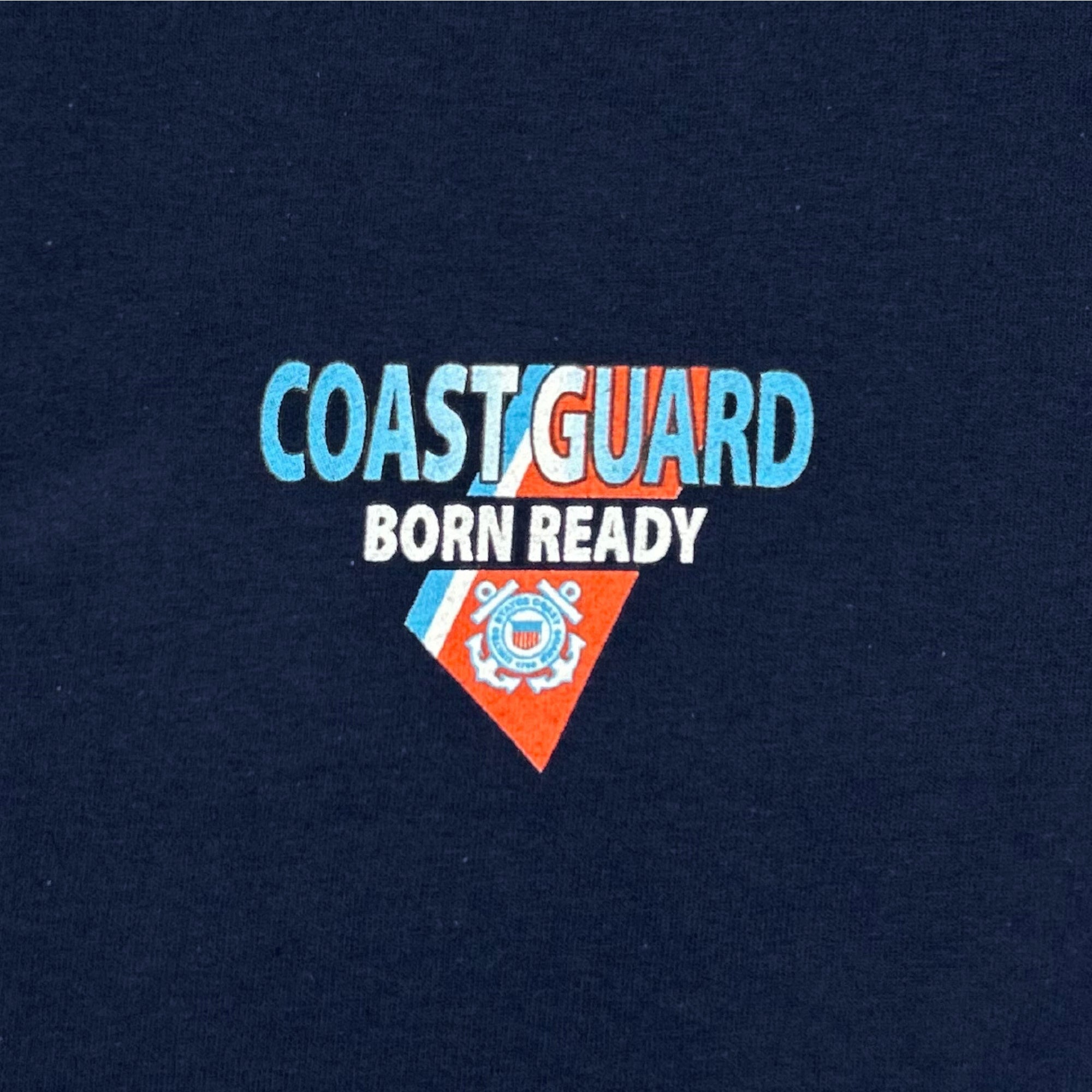 Coast Guard Born Ready T-Shirt (Navy)