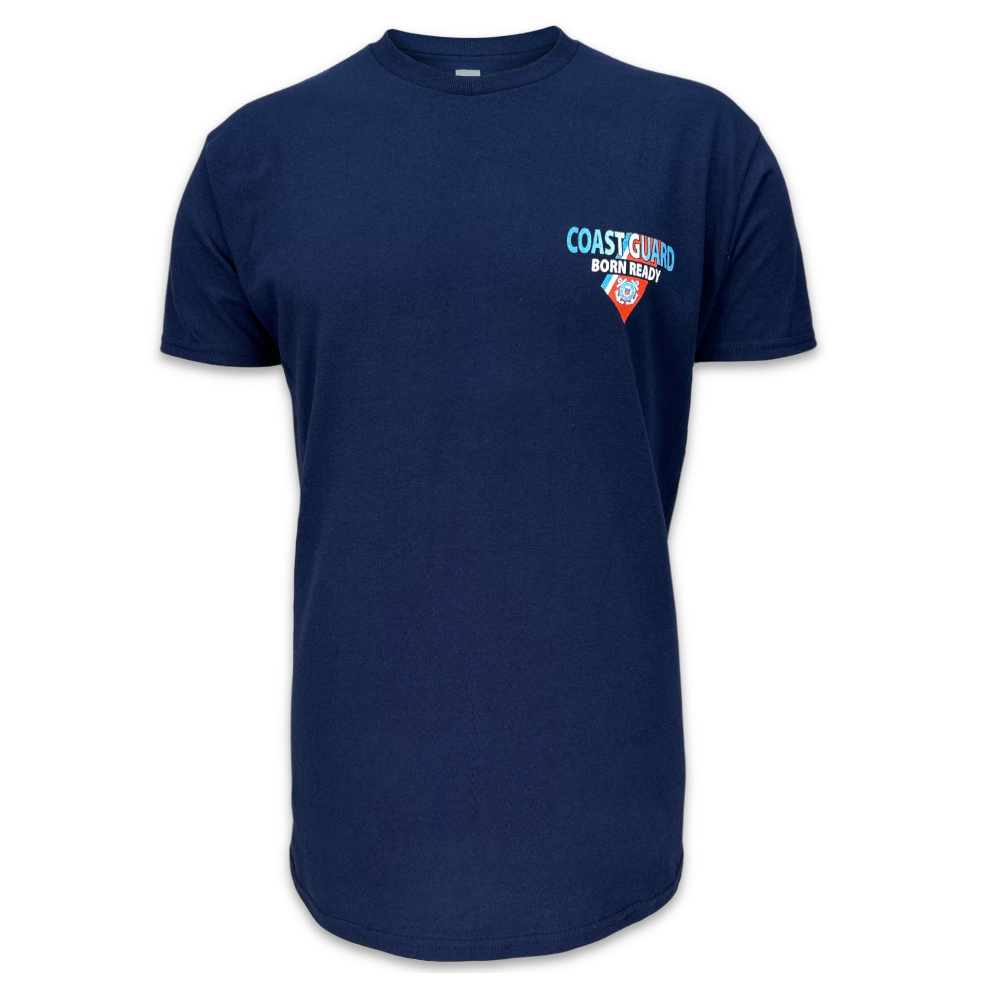 Coast Guard Born Ready T-Shirt (Navy)